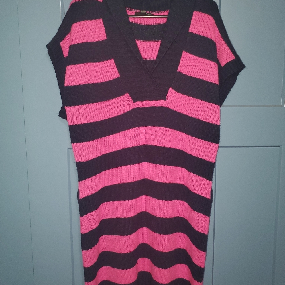 2 look amazing sweater dress with belt loops